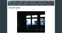 Desktop Screenshot of henriettesadler.com