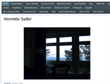 Tablet Screenshot of henriettesadler.com